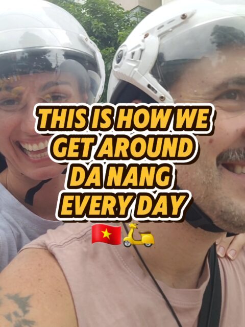 How to rent an e-bike in Da Nang ⚡🇻🇳 Quick, cheap & eco-friendly &mdash; this is how we get around the city as digital nomads. 💳 Paid with our Wise card &mdash; super easy abroad!  👉 Follow @flyingwithalvaroandsilvia for more nomad life tips + Vietnam travel #EBikeVietnam #DaNangLife #VietnamTravelTips #WiseCard #DigitalNomadLife