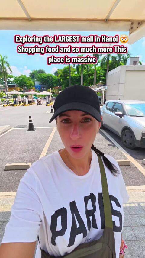 Hanoi's Mega-Mall Adventure! 🛍️🇻🇳 ​Guess where I ended up today? Only the LARGEST mall in all of Hanoi! Seriously, you guys, this place is absolutely massive and has everything you could possibly imagine. ​We started outside, taking in the sunny Hanoi weather before diving into this retail wonderland. The architecture inside is stunning&mdash;so modern with beautiful open spaces, greenery, and huge escalators taking you up past multiple levels of pure shopping bliss. ​I got super excited spotting a MUJI, an Est&eacute;e Lauder shop, M.A.C, and even a massive Marks & Spencer! If you're looking for international brands or a little bit of home comfort, this is the place. I even got a little thrill when I thought I saw a full M&S Food Hall (spoiler: it wasn't, but a girl can dream!). ​But let's be real, the real star of any mall tour is the food. We passed by so many fantastic dining options, including Tang Noodle House and a super cute setup for The Food Hall. The choices are endless! After all that walking and shopping, you know we're stopping for lunch! ​This mall isn't just shopping; it's an experience. They even have a whole section dedicated to POP MART and adorable Halloween decor right now! ​If you're in Hanoi and need a break from the heat or just want to treat yourself, you absolutely have to add this to your itinerary. It's the perfect mix of high-end, casual, and incredible food. ​Stay tuned for the food review! What should I try for lunch? 🤔 #hanoi #largestmall #mustsee #vietnam #hanoivietnam 