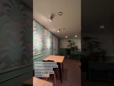 Work Place.. Vegan restaurants #shortsfeed #shorts #shortvideo #dailyvlog #lisbon #vegan