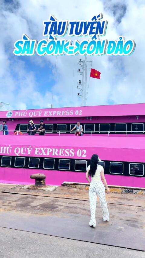 Đ&atilde; c&oacute; Tuyến S&agrave;i G&ograve;n -  ConDao #TauHong #TauSaiGonConDao #PouloCondorTravel #ReviewConDao #DuLichConDao      🚢💕