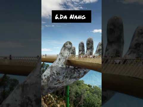 Vietnam Most Visited Places #vietnam #danang #hoian #hanoi #sapa #nhatrang #dalat #trending #shorts