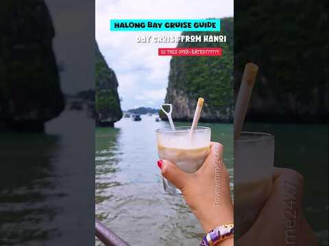 Halong Bay Tour Hype? or Worth? #contentcreator #halongbaycruise #halongbaytour #vietnam #hanoi
