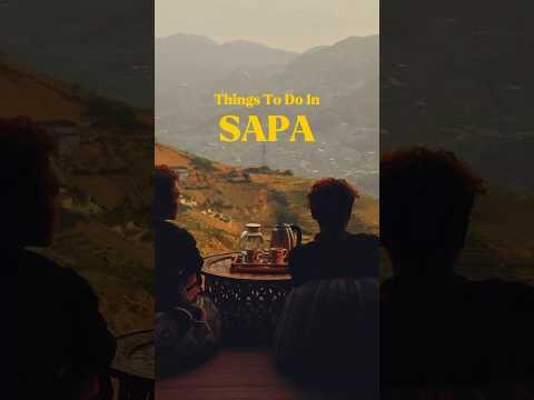 Top Things to Do in Sapa! 🌄 Unforgettable Views, Adventure & Culture! #Sapa #TravelGoals #Adventure