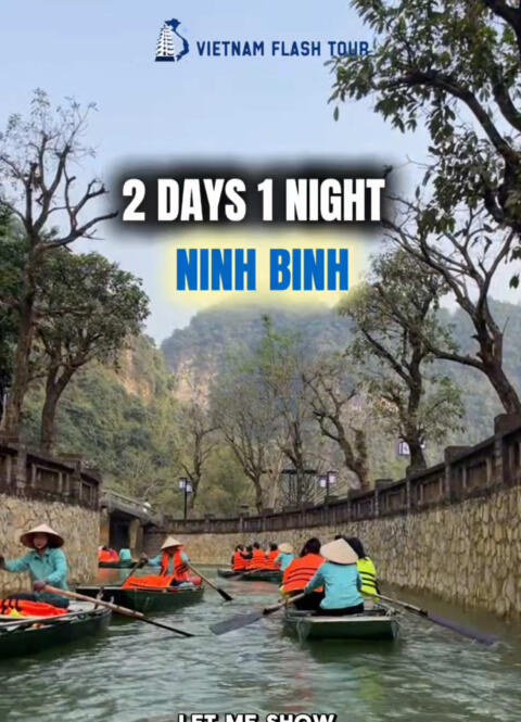 🌿 Experience the Best of Ninh Binh in 2 Days 1 Night Escape the city and discover one of Northern Vietnam&rsquo;s most remarkable destinations. From ancient capitals and sacred temples to scenic waterways and panoramic mountain views, this journey showcases the very best of Ninh Binh Tour Itinerary: 📍 Day 1 Bai Dinh Pagoda - Trang An Boat Tour - Emeralda Resort 📍 Day 2 Hoa Lu Ancient Capital - Tam Coc - Mua Cave 📩 Contact us today for tour details, pricing, and availability! #ninhbinh #vietnam #vietnamtravel #tiktokviral 