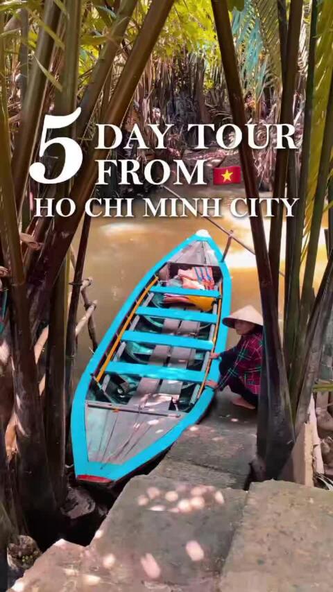 You've arrived in Ho Chi Minh City, but you don't know where to go next? Here are 5 day tours from ho chi Minh City you shouldn't miss #vietnamtravel #hochiminh #vietnamtrip🇻🇳 