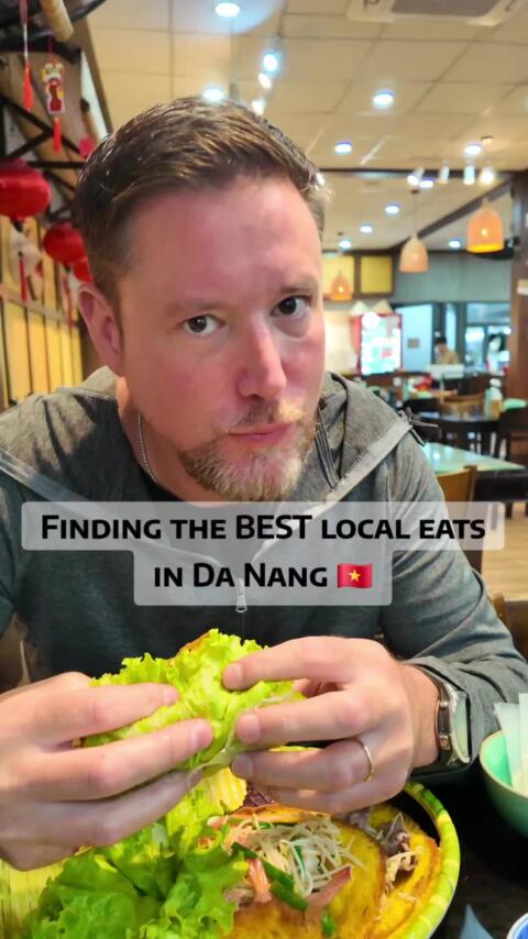 Nothing beats finding an authentic spot right on your doorstep! 🇻🇳 We stumbled upon Nha Vui in Da Nang and it did not disappoint. From the crispy B&aacute;nh X&egrave;o (savory pancakes) to the M&igrave; Quảng, every bite was a 10/10. ​📍 Nha Vui - Da Nang, Vietnam #danang #danangfood #musttry #recomendation #vietnam 