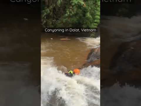 Canyoning in Dalat, Vietnam