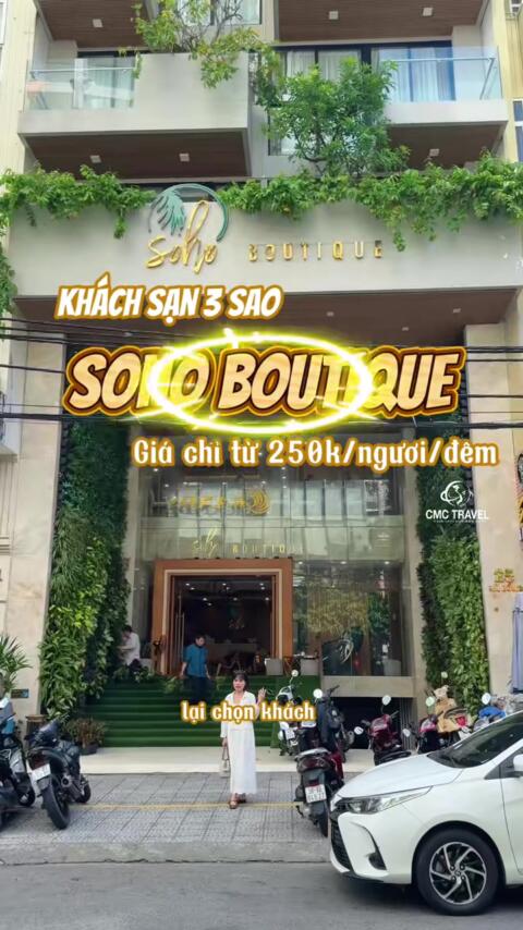 Kh&aacute;ch sạn gần biển, decor xinh, đi bộ v&agrave;i ph&uacute;t l&agrave; tới Mỹ Kh&ecirc; 🌴 #reviewdanang #sohoboutique #mykhebeach #dulichbien #KhachSanDaNang 