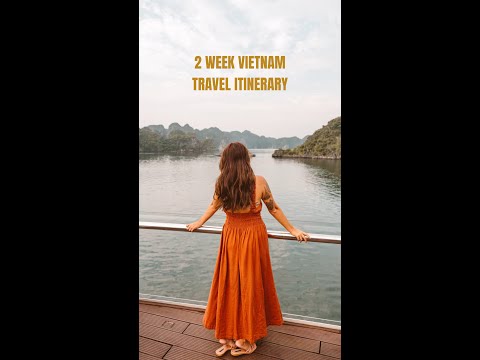 2 Week Vietnam Travel Itinerary #shorts #vietnam #vietnamtravel