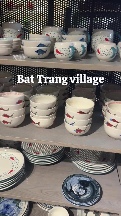 ✨ Must-visit spot near Bat Trang Village! ✨ If you&rsquo;re heading from Hanoi to Bat Trang, don&rsquo;t miss LC HOME &ndash; a shop with the most stylish plates and tableware 🥢🍶 Just a tip: they don&rsquo;t take cards, so bring cash 💵 #HanoiTrip #BatTrangVillage #HiddenGem #CeramicLovers #VietnamTravel