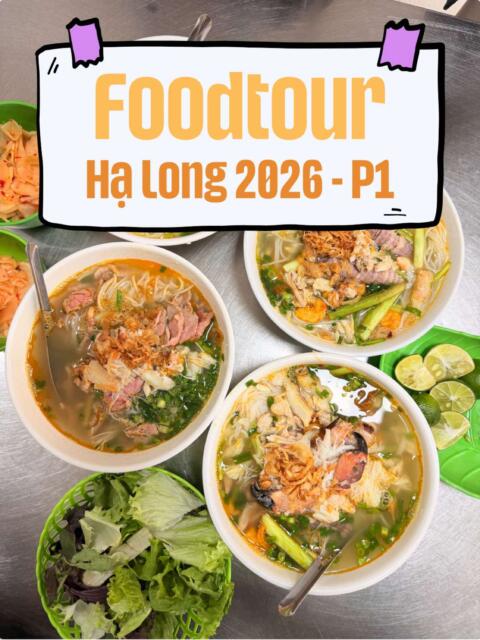 FOODTOUR HẠ LONG 2026 - lưu ngay lại video n&agrave;y để l&ecirc;n list đi ăn chơi nha #ansapquangninh #halong #foodtourhalong #wezcreative #ancungtiktok 