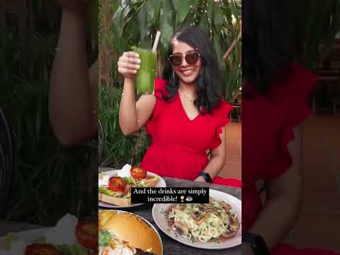 Vietnam's MOST Aesthetic Vegan Cafe | 📍H&agrave; Nội | #shorts #youtubeshorts #food #vietnam
