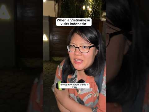 When a Vietnamese visits Indonesia