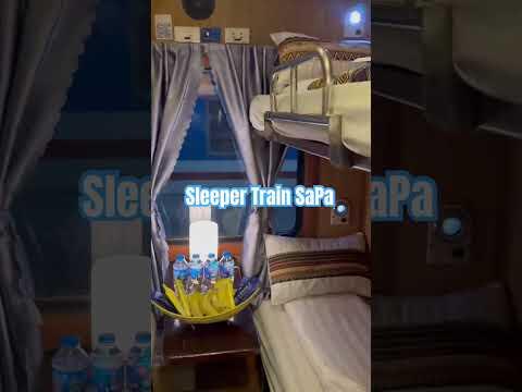Sleeper Train Hanoi to SaPa | A train Journey to SaPa | #shorts #sapa #hanoi #vietnam
