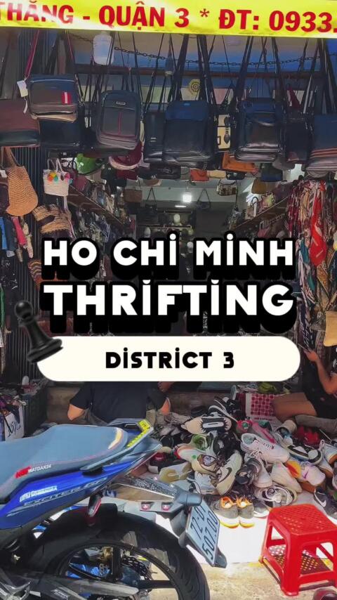 [TOUR] I&rsquo;m taking you on a thrifting tour at Ban Co Market of Ho Chi Minh city. .  #hochiminh #vietnamvlog #vietnamitinerary #backpacking #vietnamtravel #vietnamtraveltips #hochiminhitinerary #thrifting 