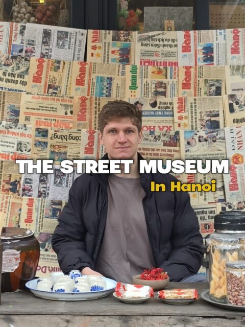 This is the coolest hidden spot in Hanoi! 🇻🇳 The Street Museum (Tramway No. 6) shows how people lived during the subsidy era. 🚃✨ #vietnam #hanoi #vlog #museum  #nostalgia 