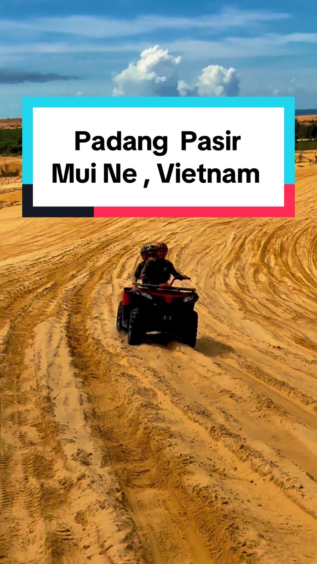Kalau dah sampai Vietnam , Hangpa Wajib mai tang ni 🔥. #muine #whitesandmuine  #padangpasirmuine #malaysiavietnam 