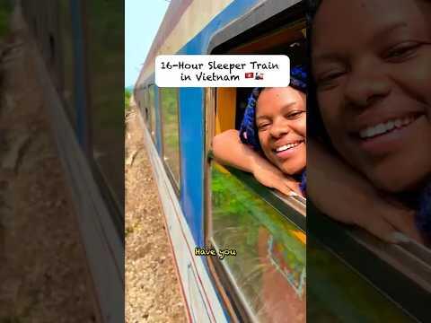 How to take the overnight sleeper train from Hanoi to Da Nang in Vietnam #traintravel #traintraveler