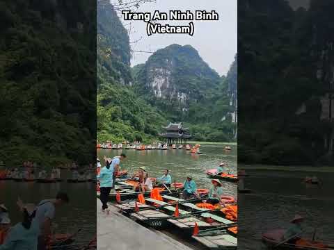 "TRANG AN, Ninh Binh" #vietnamtravel #Hanoi #shortvideo #bestsightseeing || Travel with BRIJ