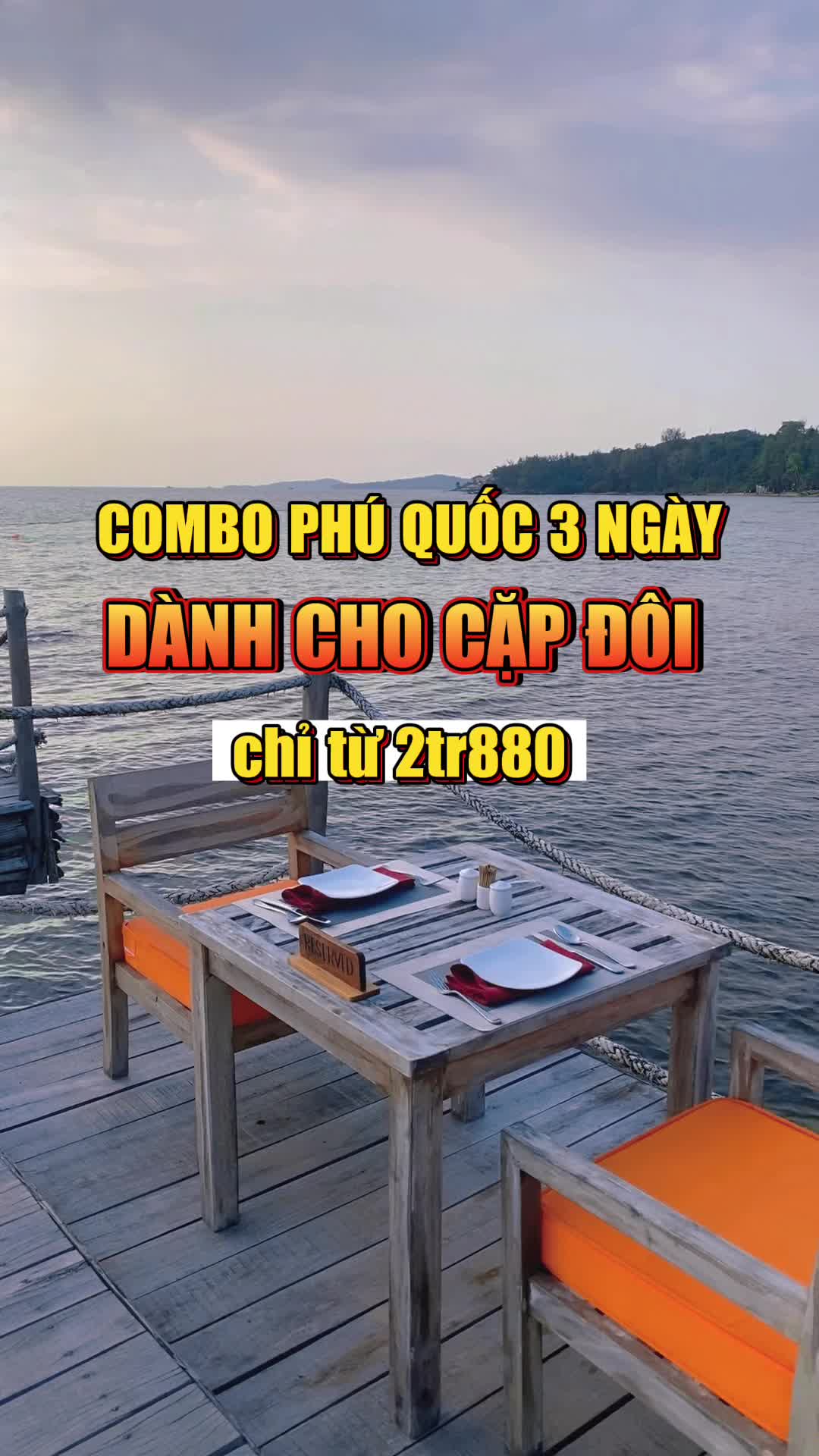 Combo nghỉ dưỡng l&yacute; tưởng d&agrave;nh cho c&aacute;c cặp đ&ocirc;i  #phuquoccogi #combodulichphuquoc 
