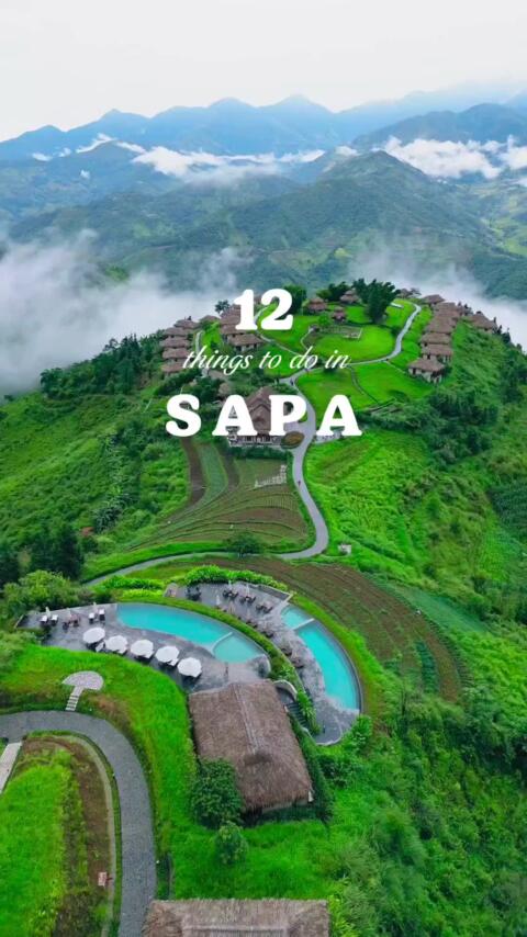 🇻🇳 12 Best Things to Do in Sapa, Vietnam (⬇️ Save this post for your next mountain getaway!) 🏔️ Fansipan Peak - Ride the cable car or hike to the &ldquo;Roof of Indochina&rdquo; for a breathtaking sea of clouds. ☁️ Cloud Hunting at &Ocirc; Quy Hồ Pass - One of Vietnam&rsquo;s most scenic mountain passes - best at sunrise for magical views. 🚞 Muong Hoa Mountain Train - A short but stunning ride connecting Sapa Town to Fansipan Station with panoramic valley views. 🌅 Best View Sa Pa Caf&eacute; - Sip coffee while soaking in 360&deg; views of the mountains and rice terraces. 🏡 Cat Cat Village - Explore traditional Hmong houses, local crafts, and a dreamy waterfall right in the heart of the valley. 🌾 Lao Chai - Ta Van Trek - Wander through emerald rice terraces and experience authentic village life with a homestay. ⛪ Sapa Stone Church - A French-colonial gem that lights up beautifully at night - the symbol of Sapa Town. 💦 Love Waterfall & Silver Waterfall - Two of Sapa&rsquo;s most photogenic waterfalls, perfect for a short day trip. 🌇 Moana Sa Pa Caf&eacute; - Famous for its Bali-style swings and infinity views - ideal for sunset photos. 🏛️ Sun Plaza - The most iconic building in Sapa, known for its colorful European-style design and mountain backdrop. 🎪 Đồng Văn Market - A lively weekend market full of ethnic culture, handmade crafts, and traditional food. 🌉 Rong May Glass Bridge - Walk above the clouds on this glass skywalk for thrilling views over the valley. ✨ Save this list and tag your travel buddy for your next trip to Sapa! 📩 DM me for the best Sapa travel deals! #sapa #vietnamtravel  #explorevietnam  #mountainadventure #sapatrip 
