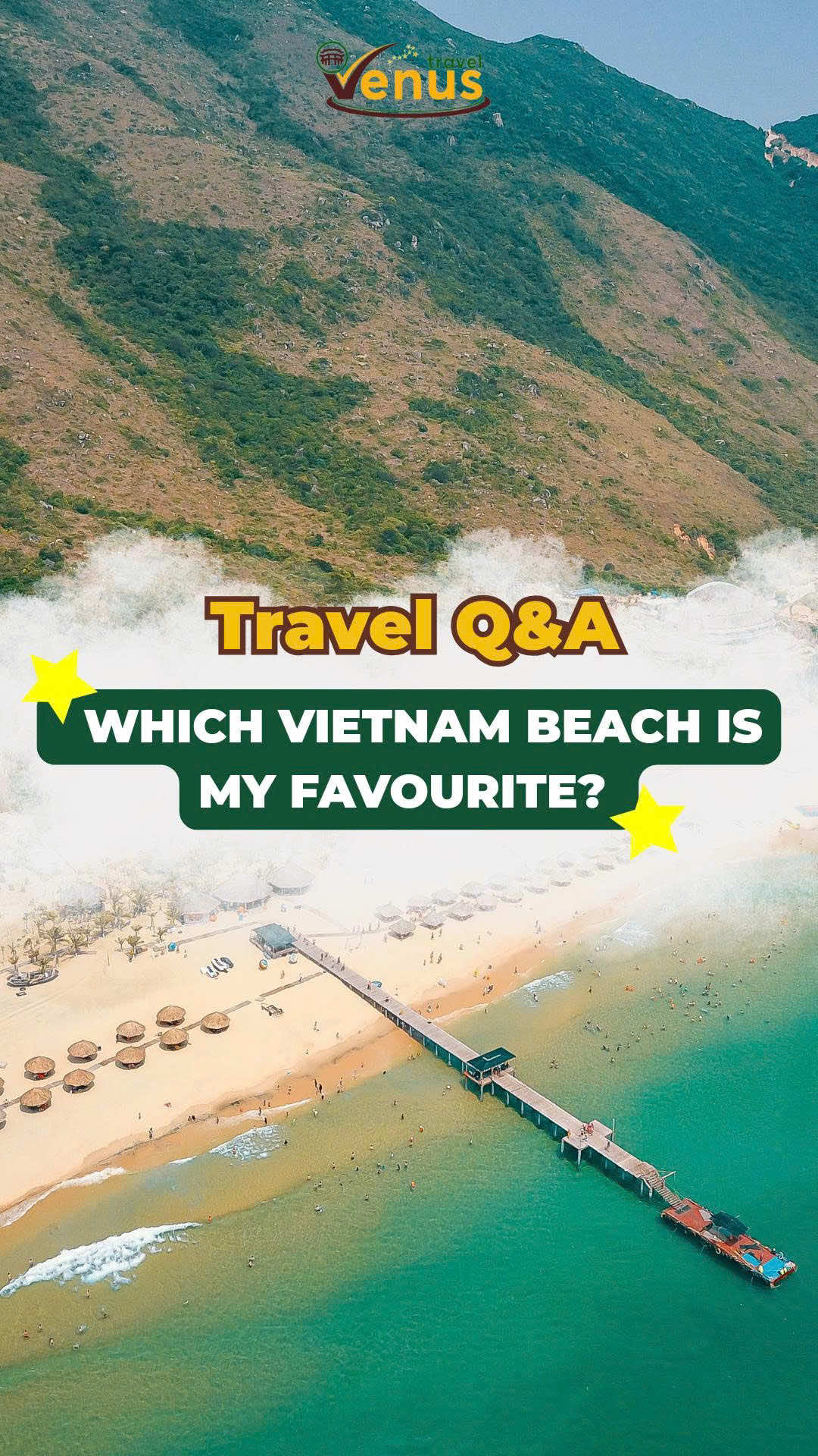 Ky Co Beach - often called the &ldquo;Maldives of Vietnam&rdquo; 🌴  Clear water, golden sand, and peaceful vibes await you.  Which beach in Vietnam is your favorite? Share with us in the comments! #vietnamtravel #fypシ゚ #thingstodoinvietnam #beachvibes #vietnambeach 