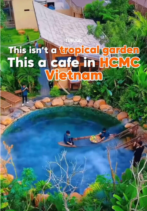 This isn&rsquo;t a tropical garden &mdash; it&rsquo;s a caf&eacute; in Ho Chi Minh City, Vietnam 🌿☕ A hidden green oasis in the middle of the city, designed with lush plants, natural light, and peaceful corners perfect for relaxing, working, or taking aesthetic photos. If you&rsquo;re visiting HCMC, this spot is definitely worth adding to your list. 📍 Cai To Chim - 141 Vo Nguyen Giap, Thu Duc, Ho Chi Minh City, Vietnam 💾 Save this for your next Saigon trip ✈️ Follow us for more Vietnam travel tips & hidden gems 👉 Comment &ldquo;VN7&rdquo; to get a FREE 7-day Vietnam itinerary now! #tubudd #vietnamtraveltips #southeastasiatravel #thingstodoinvietnam #vietnamitinerary  