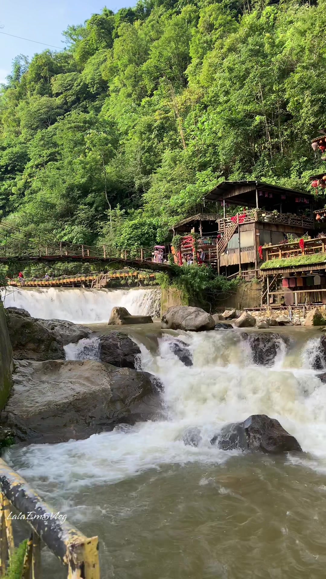 Cat Cat Village Sapa 🇻🇳 Follow me on YouTube for more.. #nature #sapa #goodvibes 