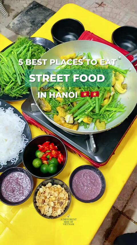 Street food in Hanoi isn&rsquo;t just about eating - it&rsquo;s how you experience the real rhythm of the city 🇻🇳 From busy sidewalks to hidden alleys, every corner tells a story through flavor, smoke, and local life. Save this for your next Hanoi food adventure ✨ 📍 Tay Ho, Hanoi 📞 WhatsApp: 093 456 19 93 (Ms. Amy) #hanoifood #hanoieats #streetfoodhanoi #vietnamfood #hanoistreettrain 
