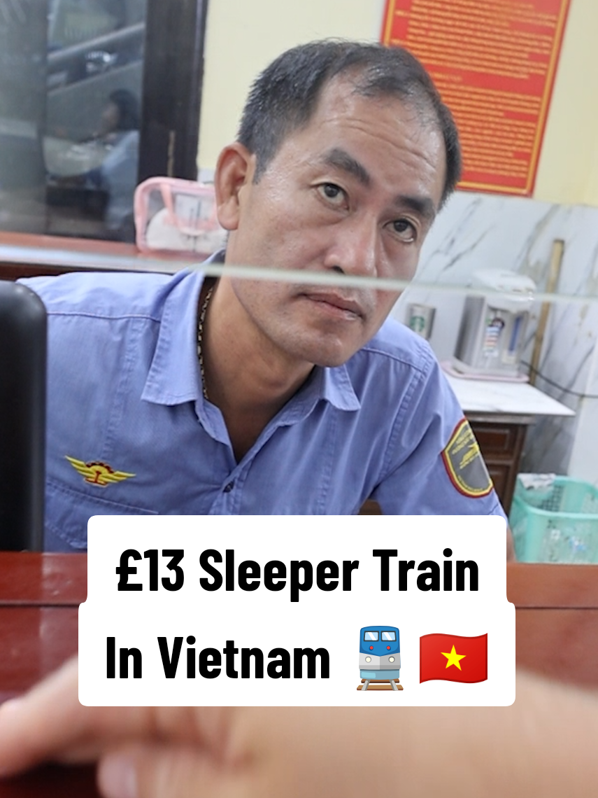 &pound;13 Sleeper Train In Vietnam 🚆🇻🇳 #sleeper #train #vietnam #cheap #travel 
