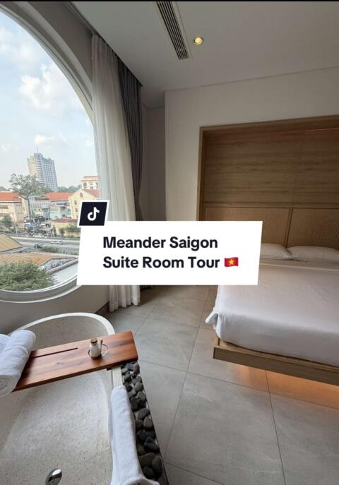 First trip of the year to HCMC and I stayed at Meander Saigon! For the price and location, this was quite the deal. Not so much a bathtub girlie but hey, aesthetics were 10/10 😛  &bull; Use my code <AMANDA> for 10% off if you book directly on the website! The superior double rooms are going at less than $80!  &bull; #wheretostay #hochiminhcity #vietnam #hotelrecommendation #vietnamtravel 