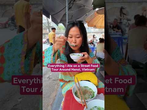 Everything I Ate on a Street Food Tour Around Hanoi, Vietnam&nbsp;@dejashu