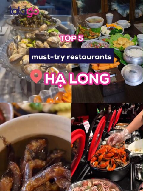 Top 5 must-try restaurants in Ha Long, Quang Ninh #lalago #datphongthanhthoi #dulichhalong #halongreview #halongbayvietnam
