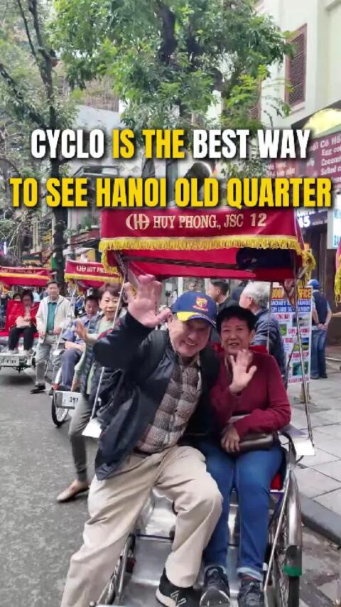 Strolling around Hanoi Old Quarter on a cyclo - gentle, nostalgic and very chill! Sitting leisurely in the heart of old Hanoi, listening to the clanging sound, watching each mossy tile roof, each street corner stained with time. A very Hanoi experience, you must try it! 📍Hanoi Old Quarter 🎥 #XichLo #HanoiOldQuarter #CycloTour #DuLichHaNoi #VietnamTravel #ChillVibes #tiktokviral #fyp #learnontiktok #xuhuong #cyclo #hanoi
