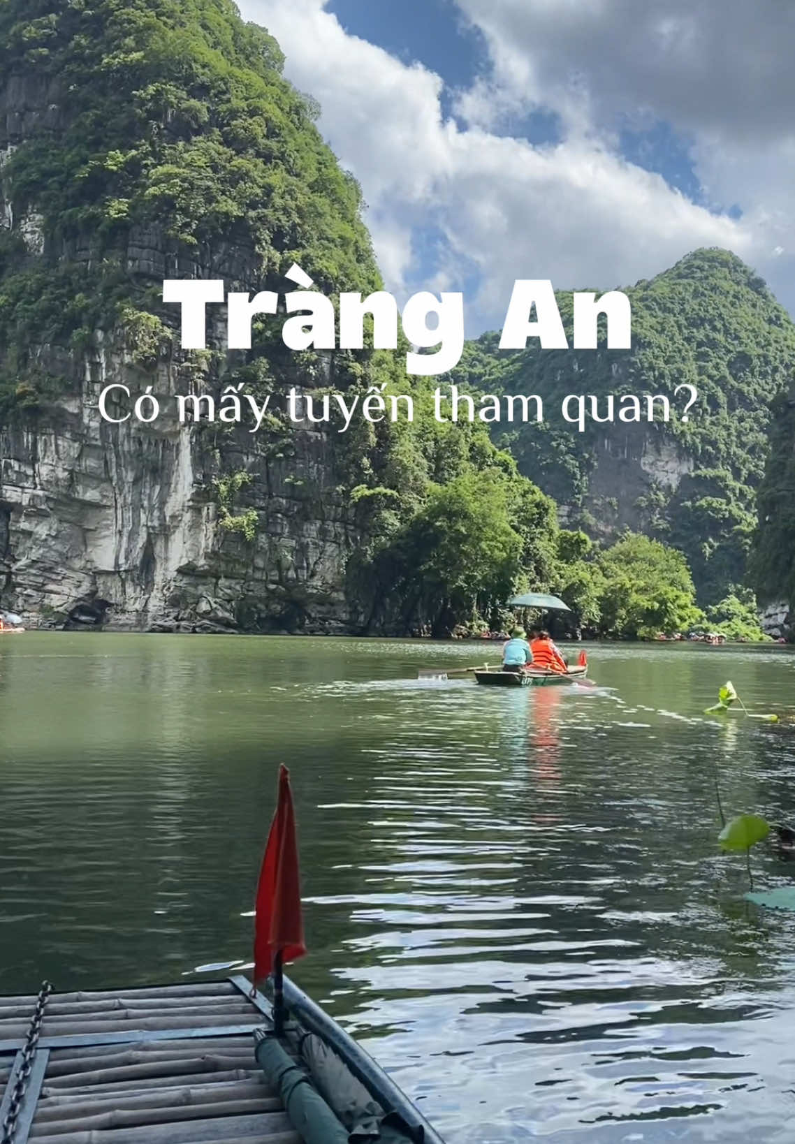 Tr&agrave;ng An hiện tại đ&atilde; đưa v&agrave;o vận h&agrave;nh 4 tuyến tham quan với những cảnh đẹp  ri&ecirc;ng biệt của từng tuyến. Trong đ&oacute; tuyến 2,3,4 sẽ đi qua điểm checkin hot hit Thủy Đ&igrave;nh bạn nha #trangan #ninhbinh #disantrangan #tranganheritage #tranganfact #xuhuong #fyp 