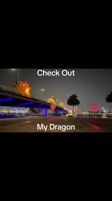 #dragon #dragonbridge #dragons #danang #vietnam 