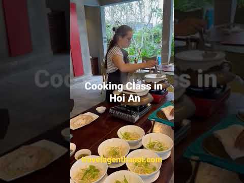 Cooking Class in Hoi An Vietnam #shorts
