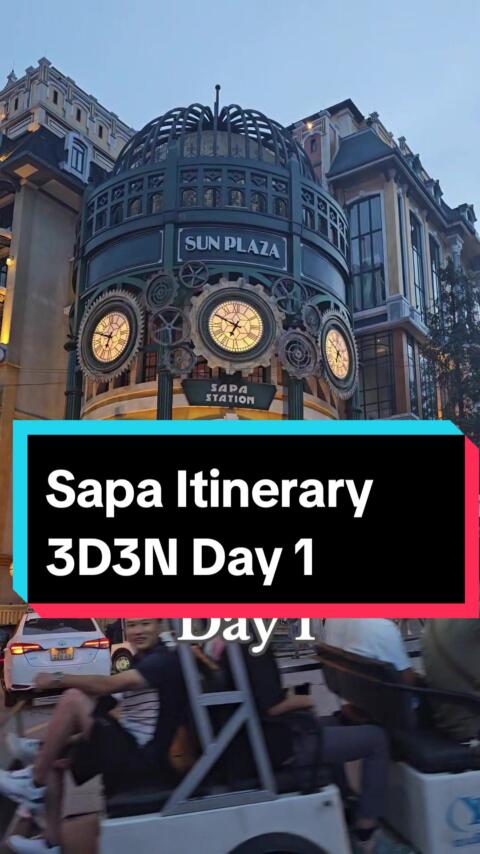 My Sapa, Vietnam 3D3N Itinerary Day 1! #sapa #vietnam #travel #traveltiktok #traveltips #asia #southeastasia #solotravel #asia #adventure