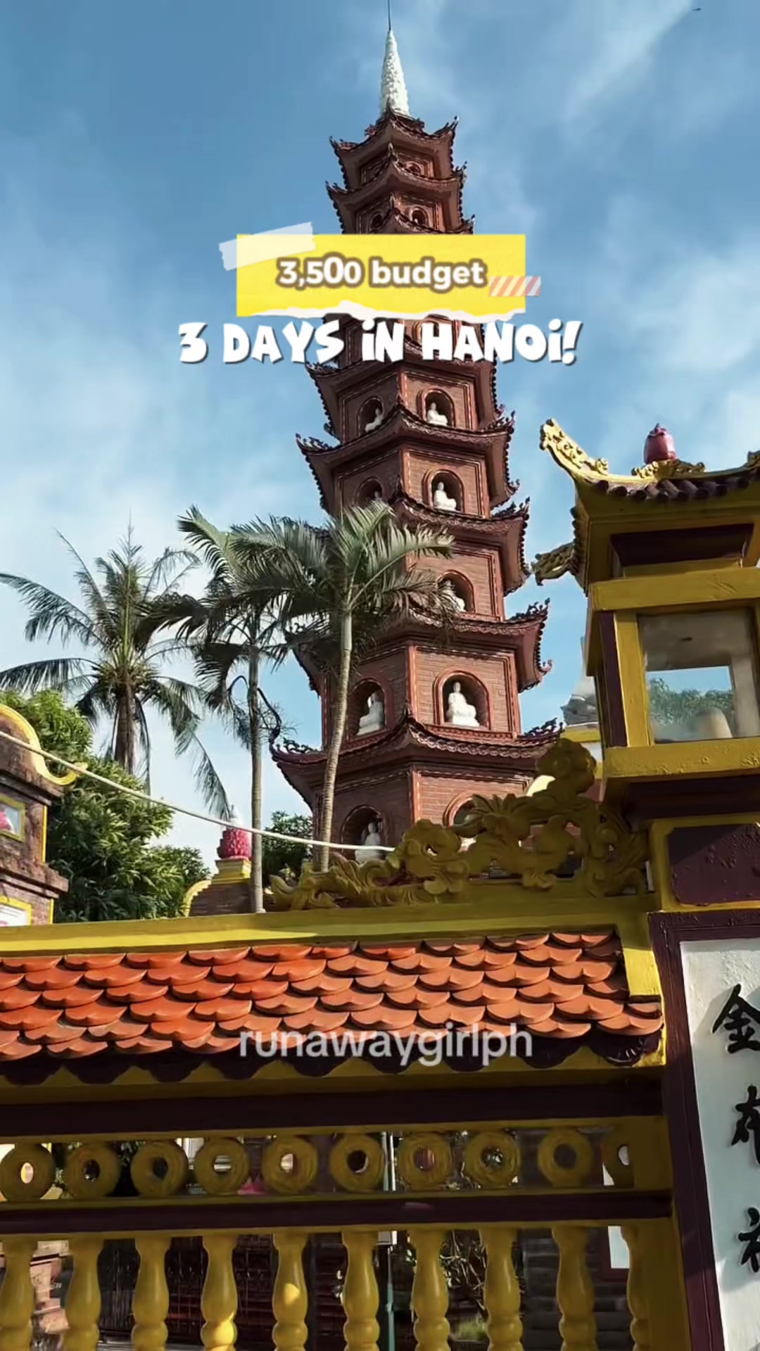 HANOI VLOG &mdash; P3,500 budget for 3 days sa Hanoi, kaya ba? (cheapest destination in Asia na napuntahan ko) PS: excluded ang airfare sa budget since matagal na namin nabook &lsquo;yun.