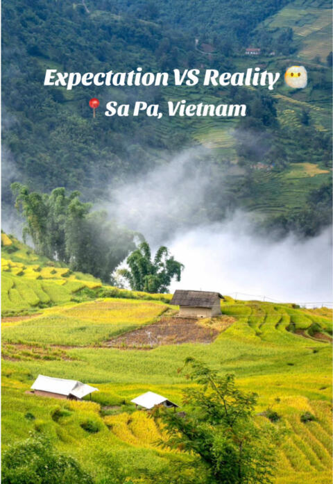 Part 9 | Expectation VS Reality in Sa Pa, Vietnam (colder than Germany but still recommend visiting) 🥹🌾#fyp #foryoupagе #southeastasia #backpacking #vietnam #vietnamtravel #visitvietnam #vietnamtraveldiaries #vietnamtravelguide #sapavietnam #sapa 