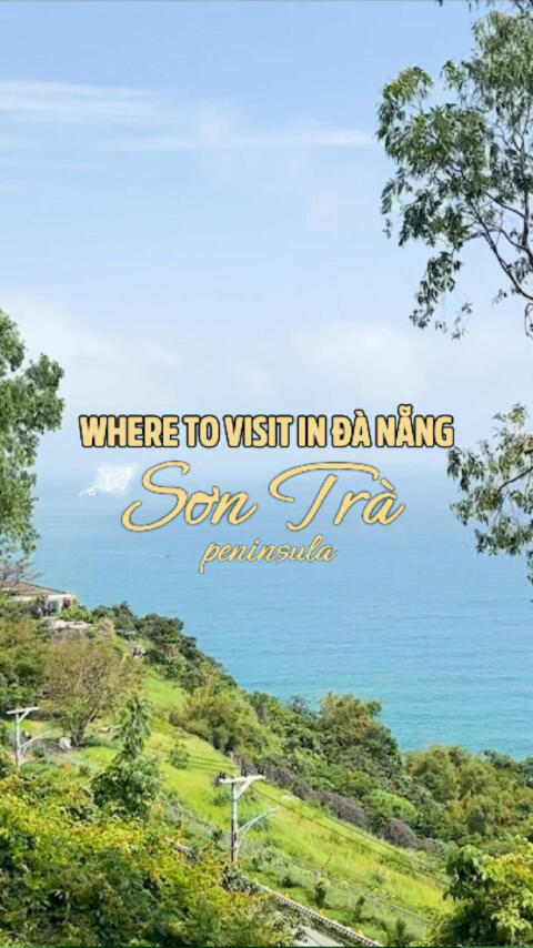 What to do in Da Nang, Vietnam? Take a ride around Son Tra Peninsula 🌿 #TEFL #teachingAbroad #daNang #vietnam #lifeInVietnam