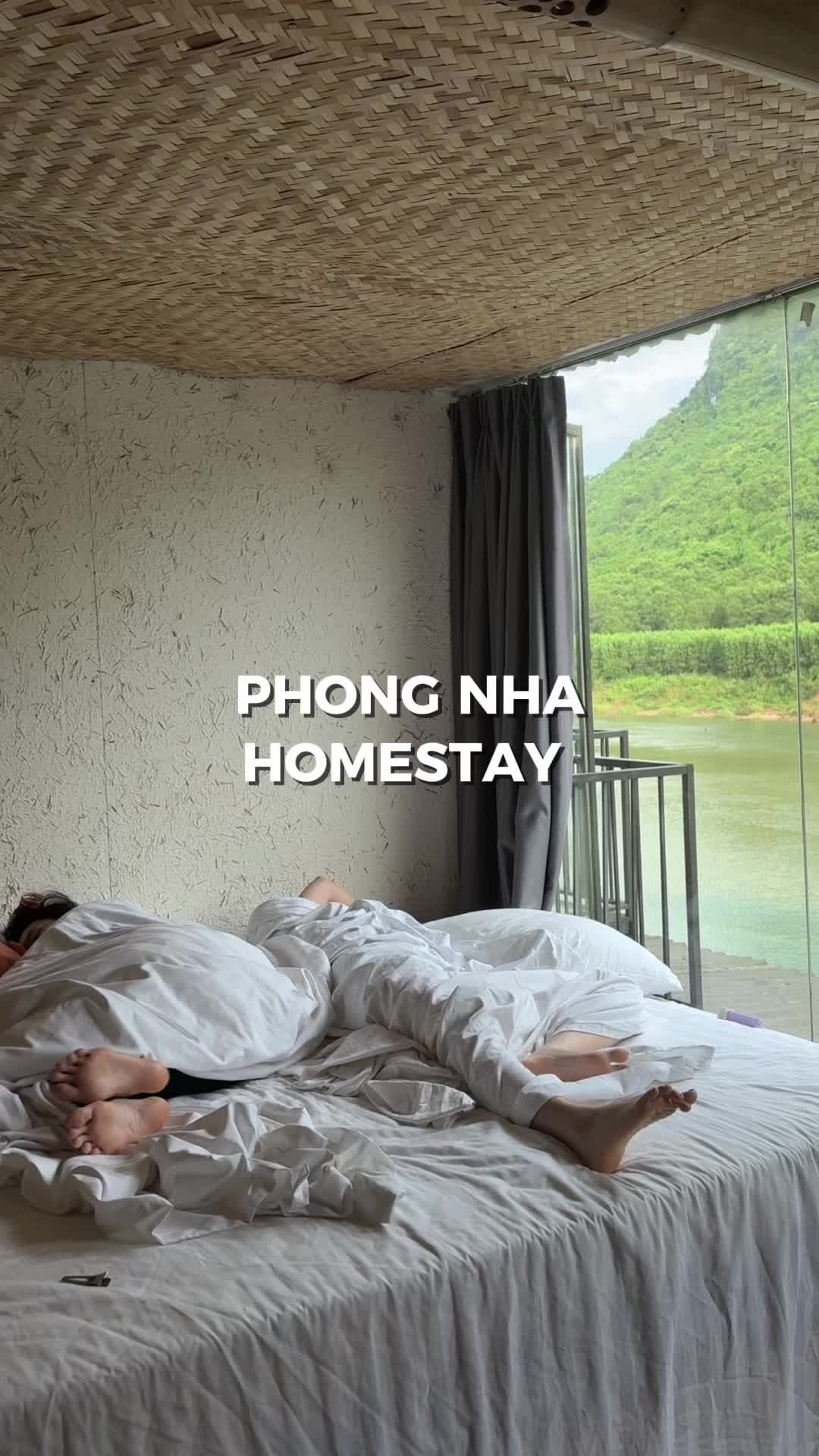 Hơn 500k/ph&ograve;ng để c&oacute; chiếc view y&ecirc;n b&igrave;nh như n&agrave;y 🥰🥰🥰#phongnhakebang #phongnha #xuhuong #quangbinh #homestayquangbinh #homestayviewdep #reviewquangbinh 