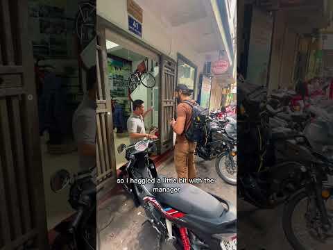How to Rent a Motorcycle 🏍 in Vietnam 🇻🇳#motorcycle #travel #vietnam #vietnamese #visitvietnam