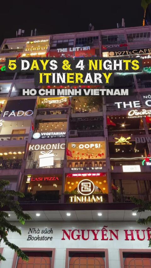 5 DAYS & 4 NIGHTS Ho chi minh Vietnam, Itinerary 🇻🇳✨ Save this video for your future reference. 🎟️Save money on your klook bookings using this 5% discount code: KLOOKLONKL 📣AGODA 10% DISCOUNT LINK:  🎟️Claim here: https://ago-da.co/MARLONAGODA #vietnam #travelitinerary #hochiminh #vietnamitinerary #travelguide 