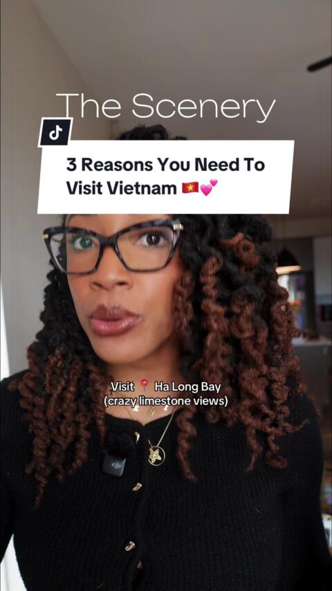 📆Best months to visit: November to April (Dry season in the south, cooler weather in the north) If you prefer quieter vibes, aim for end of April and May. A little Rainier but still great weather on most days.  What to do! 👇🏾 📍 Ha Long Bay Must do: Book an ultra-luxury overnight cruise through limestone karsts, with private balcony suites, kayaking through hidden lagoons, and sunset champagne on deck. 📍 Hoi An Must do: take a private lantern-making class, get a bespoke suit or dress tailored in 24&ndash;48 hours (Vietnam is world-famous for its craftsmanship), wander the Old Town at golden hour, and end the night with a candlelit riverside dinner. 📍 Da Nang Must do: Relax at a beachfront luxury resort, visit the Golden Bridge early morning before crowds, then enjoy a spa ritual overlooking the ocean. 📍 Ho Chi Minh City Must do: explore rooftop bars with skyline views, and indulge in a modern Vietnamese fine dining tasting menu. #vietnamitinerary #vietnam #southeastasia #blacktravel 