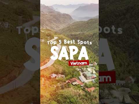 🌄 Top Places to Visit in Sapa, Vietnam 🇻🇳 | Travel Guide #Sapa #Shorts