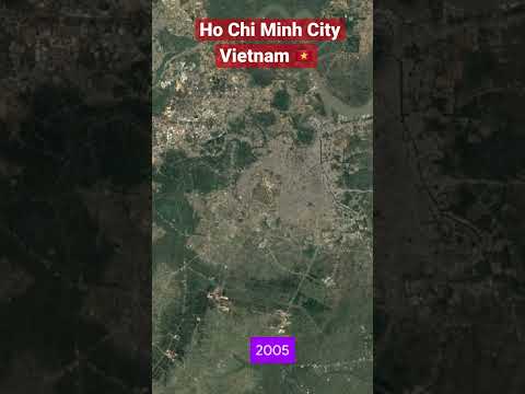 Ho Chi Minh city Vietnam🇻🇳 expansion timelapse #shorts #2022 #timelapse #world #vietnam #hochiminh