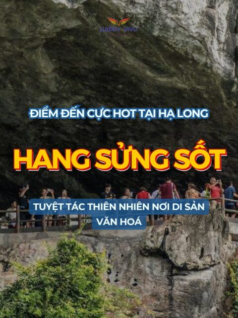 Một tuyệt tác tạo hoá ban tặng cho Hạ Long 🏞 #halong #halongbay #hangsungsot #cave