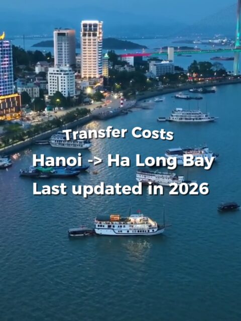 How much does it REALLY cost to get from Hanoi to Ha Long Bay in 2026? 🇻🇳💰 Avoid scams and plan your budget with this official price list: 🚌 Limousine Bus: Budget-Friendly Ride 🚗 Private Car: Family Comfort.  🚁 Seaplane or Helicopter Scenic Flight: Sky-High Views. Share this with your travel buddy! ✈️ 👇 Read the PINNED COMMENT to master the chant! 👇 ✈️📩 Want to party like a local? Click the link in bio or DM us! #TranGiaTravel #VietnamTravel #HaLongBay #Transport #Hanoi #TravelGuide #VietnamPrices Tran Gia Journey &ndash; Youth journeys, unforgettable experiences ✨ 👉🏻 Watch full video on TikTok