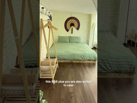 Cheap Homestay in Hanoi, Vietnam | Best AirBnB 🇻🇳 😁 #shorts #travel